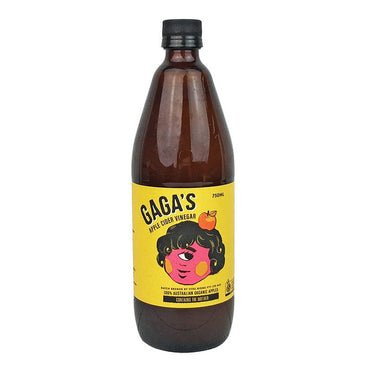 Gaga's Organic Apple Cider Vinegar 750ml